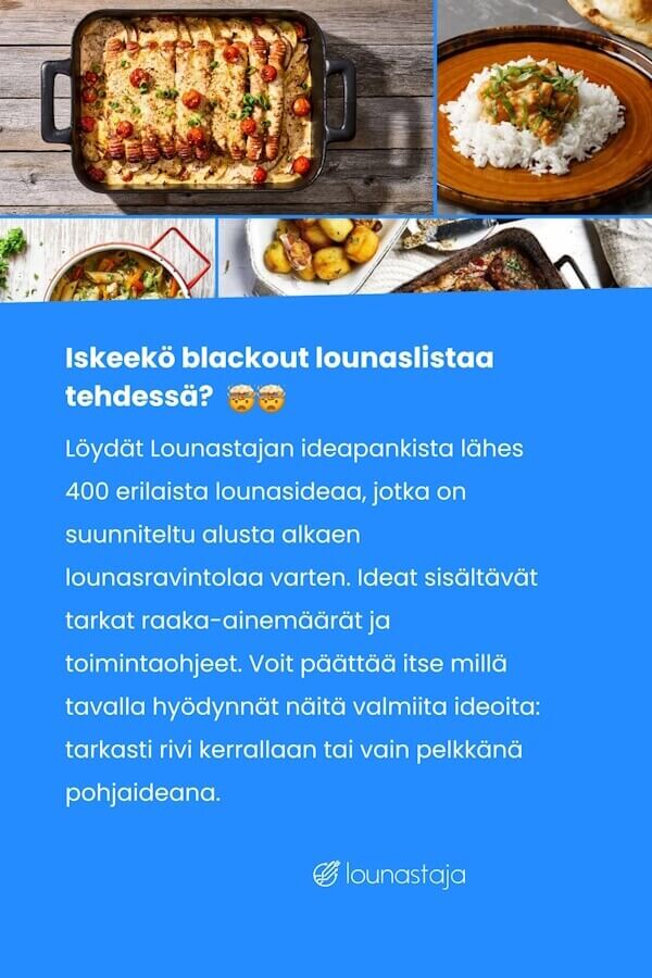 Lounastaja mainos #1